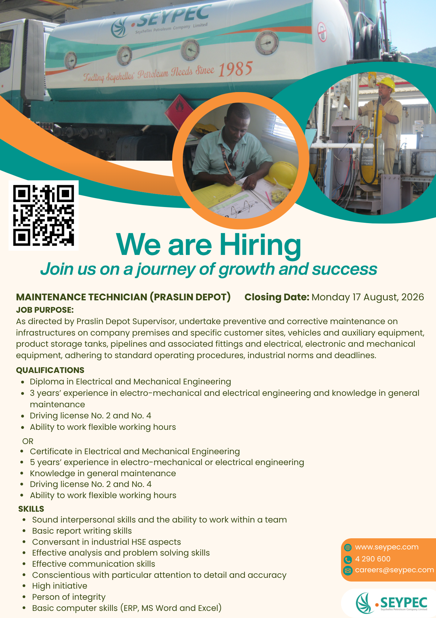 Maintenance Technician