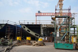 Keel laying of one of SEYPEC'S new tankers